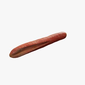 Anydrafts Daucus carota sativus 06 3D model