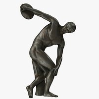 Discobolus of Myron Bronze