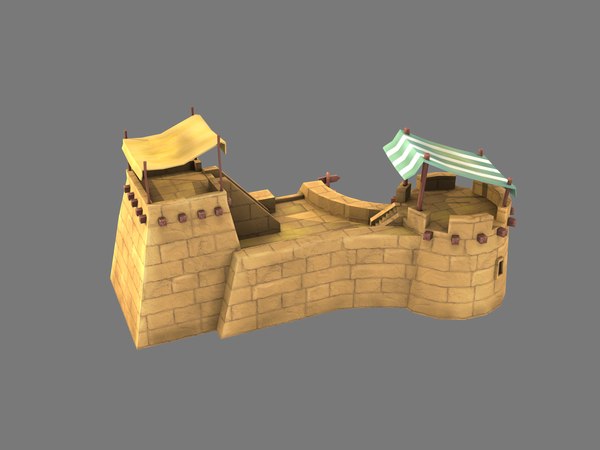 Outpost sand 3D model - TurboSquid 1470983