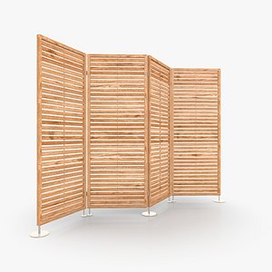 3d model garden screen