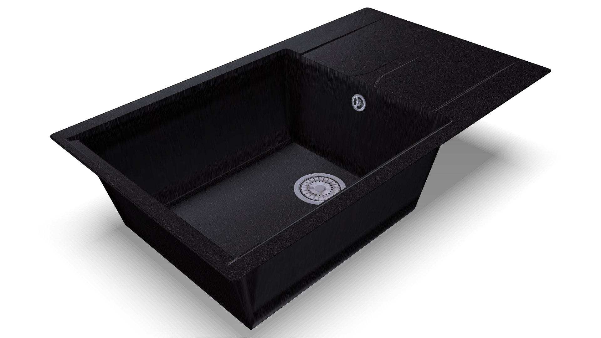 3D Sink Polygran GALS-862 black model - TurboSquid 1804444