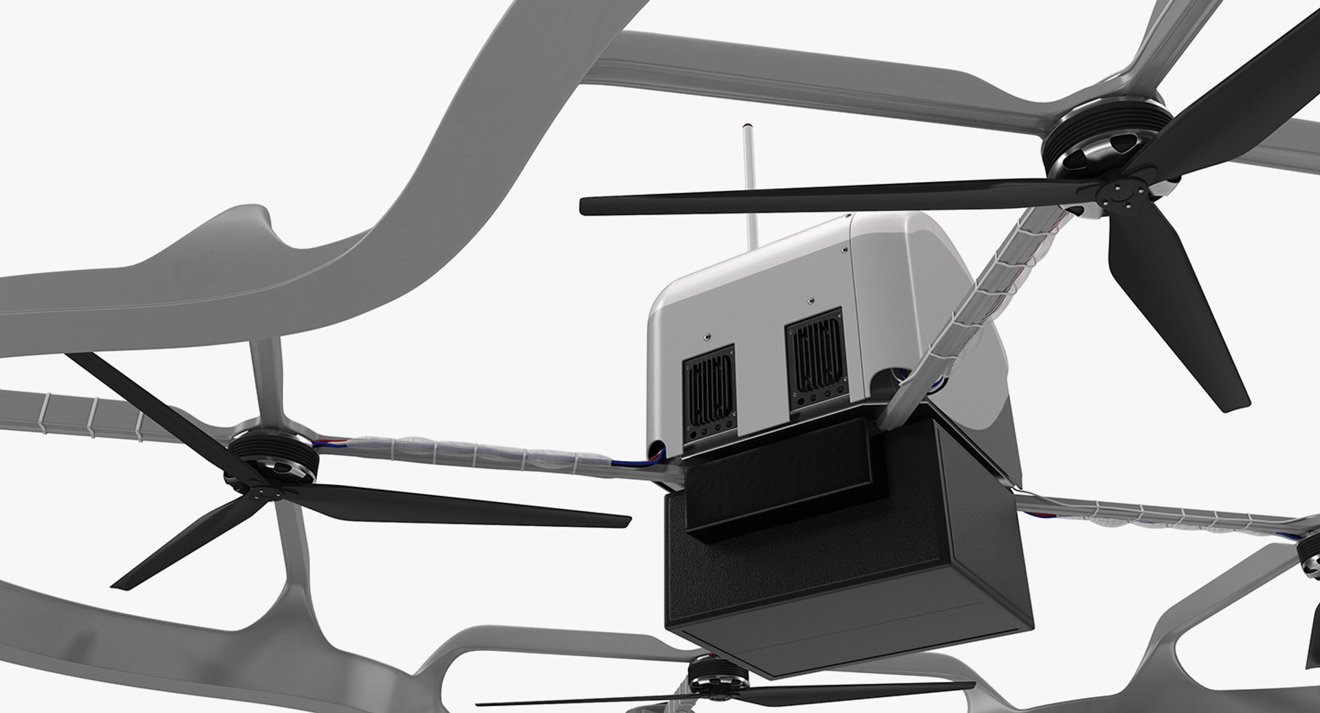 3D Delivery Cargo Drone Model - TurboSquid 1428916