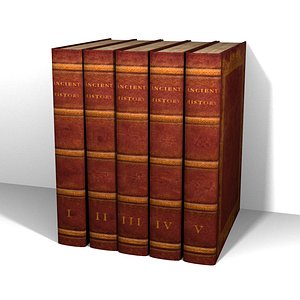 5 Leather Book Set