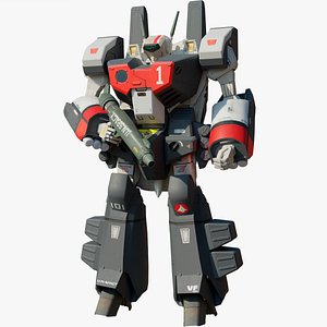 VF-1J GBP-1S Armored Valkyrie 3D