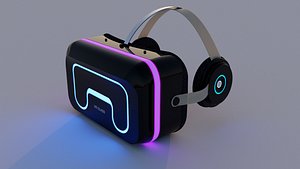 VR Glass 3D model
