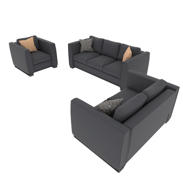 Modern Sofa Set3Dモデル TurboSquid 2028149