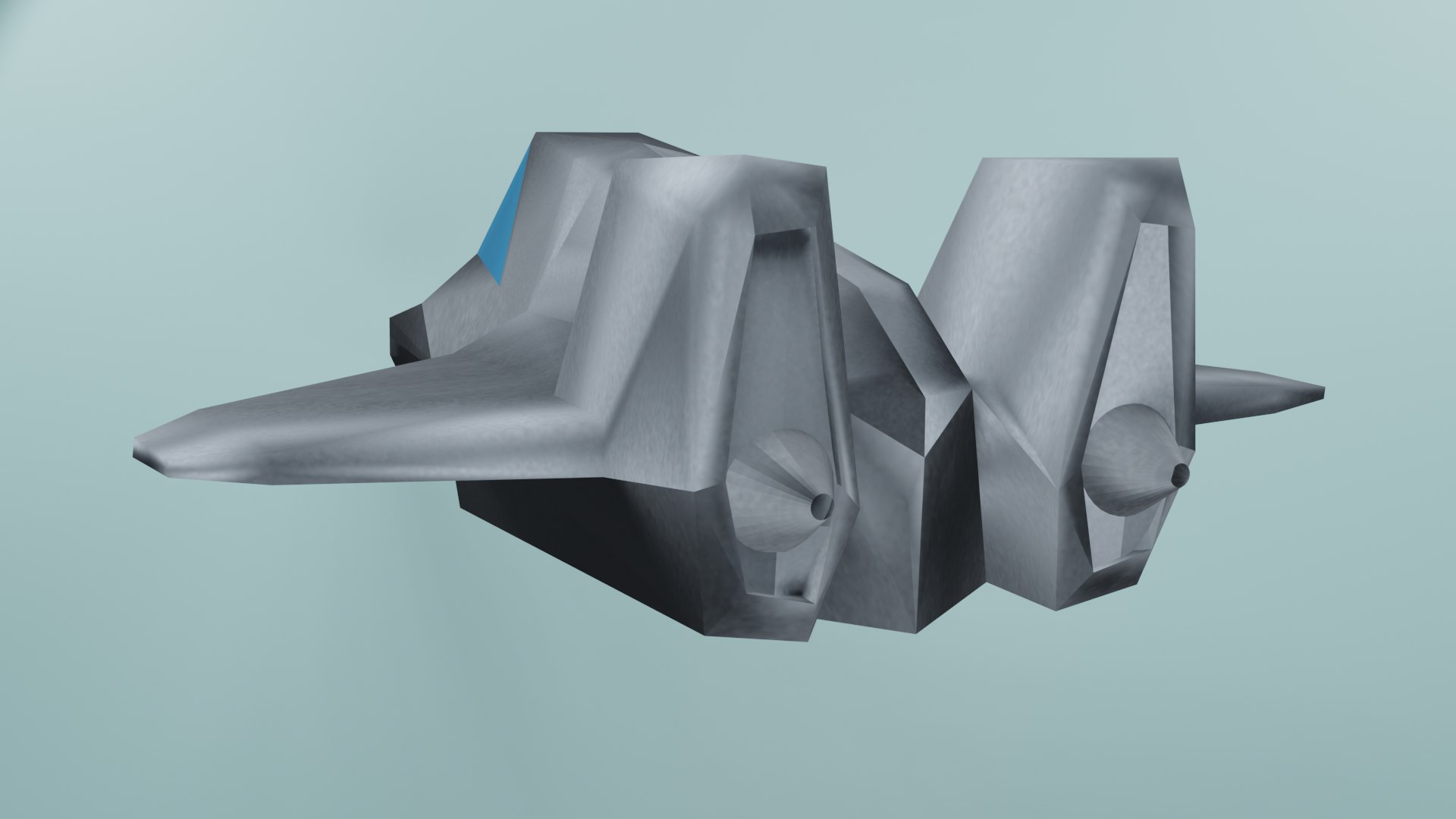 3D Low Poly Jet Fighter - TurboSquid 2412470