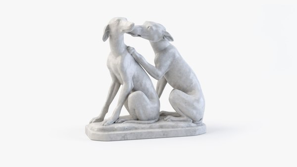 The Townley Greyhounds Sculpture model - TurboSquid 1742475