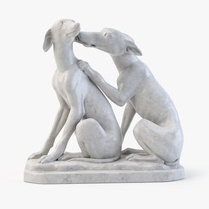 The Townley Greyhounds Sculpture model