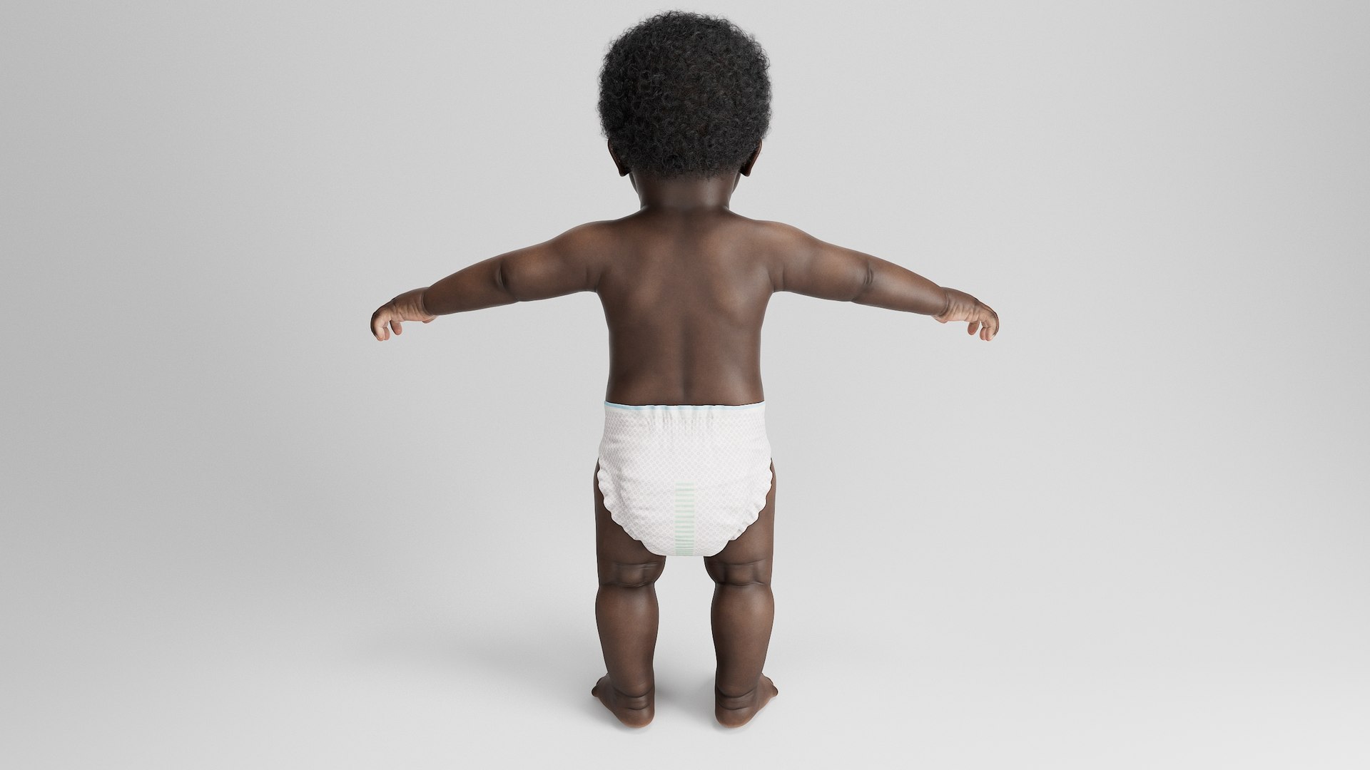 3D Baby Rigged 2 - TurboSquid 2200664