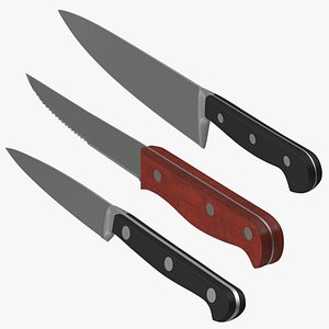 3 Knifes - Steak 10 Inch and Paring