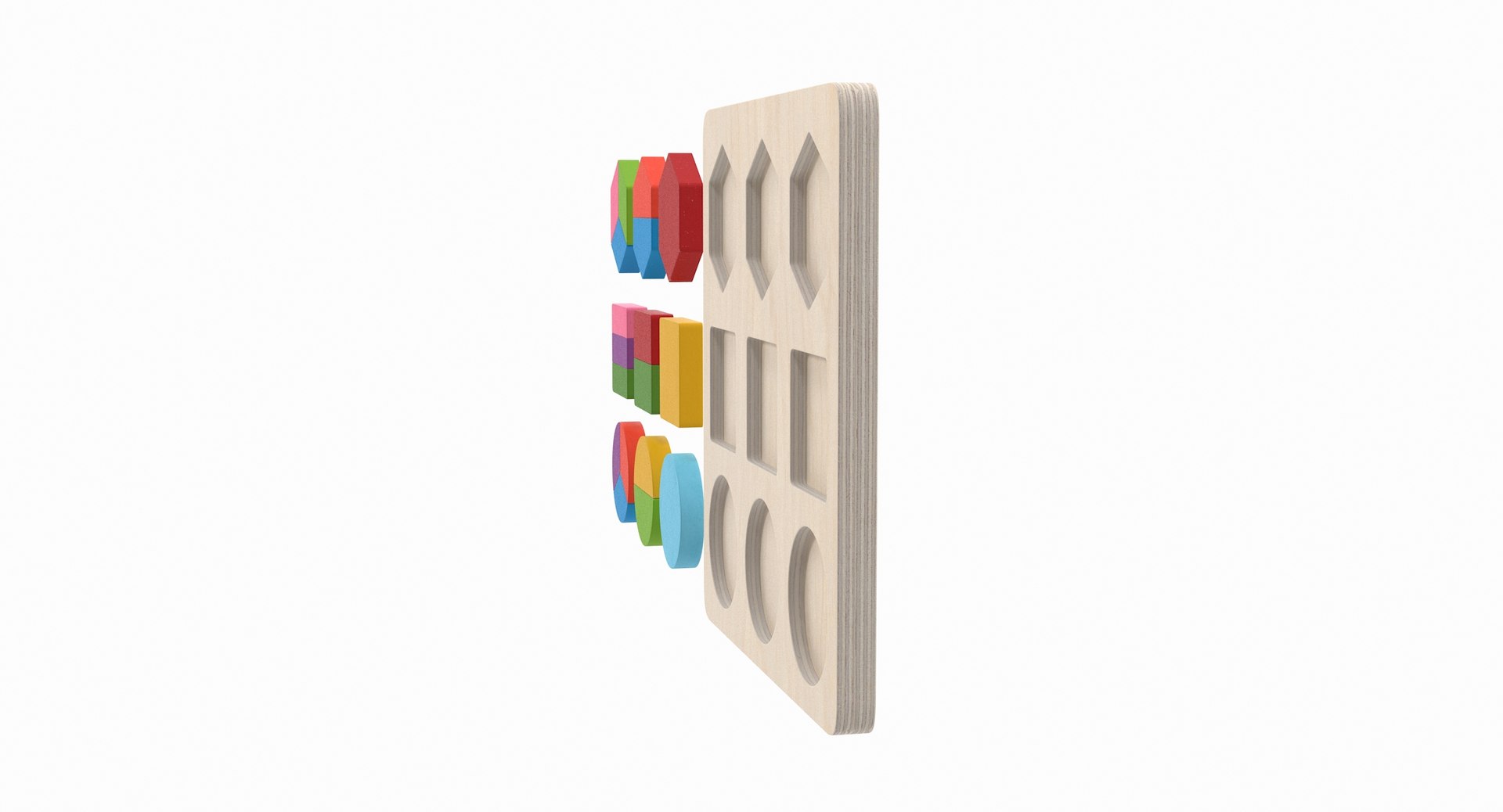 3D Wood Puzzle V1 - TurboSquid 1610638