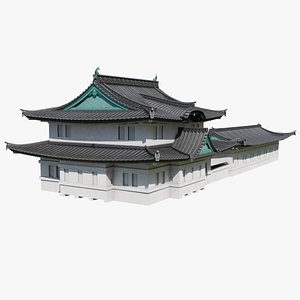 Tokyo Imperial Palace 3D model