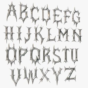 DIABOLUS Type Alphabet