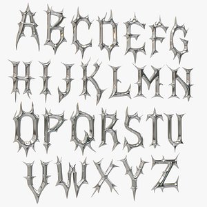 DIABOLUS Type Alphabet