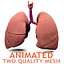 Realistic Lungs Animated