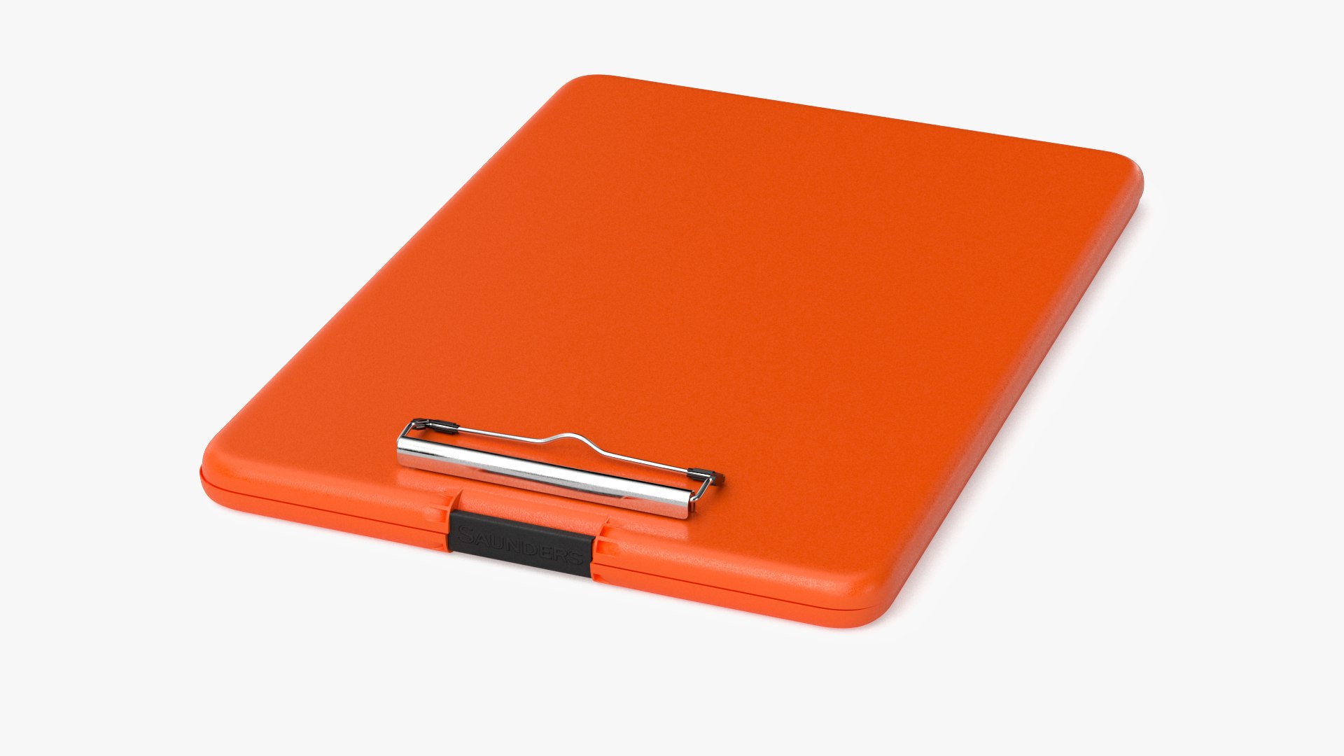 Clipboard Case Orange Closed 3D model preview