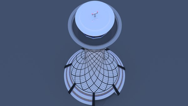 modelo 3d Airport control tower exterior - TurboSquid 2091653