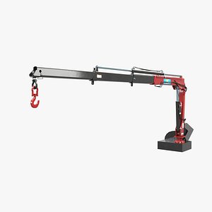 Generic Small Truck-Mounted Crane