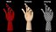 Wooden Hand Models Collection