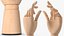 Wooden Hand Models Collection