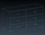 Low-Poly Комплект мебели для спальни