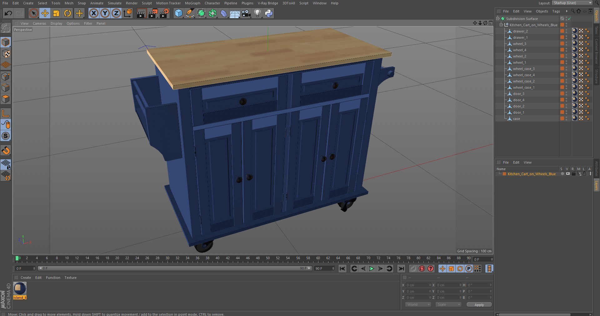 Kitchen Cart on Wheels Blue model https://p.turbosquid.com/ts-thumb/7D/xVMml5/C4/kitchencartonwheelsbluevray3dmodel028/jpg/1697421988/1920x1080/fit_q87/99af1becf80bfa71d8a8860f4f6e2853adccf195/kitchencartonwheelsbluevray3dmodel028.jpg