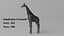 Dessin animé mignon girafe 1
