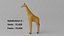 Dessin animé mignon girafe 1