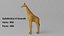 Dessin animé mignon girafe 1