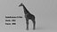 Dessin animé mignon girafe 1