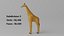 Dessin animé mignon girafe 1