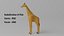 Dessin animé mignon girafe 1