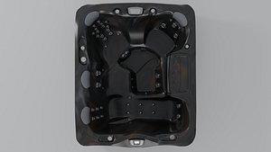 3D Sundance Spas Marin model