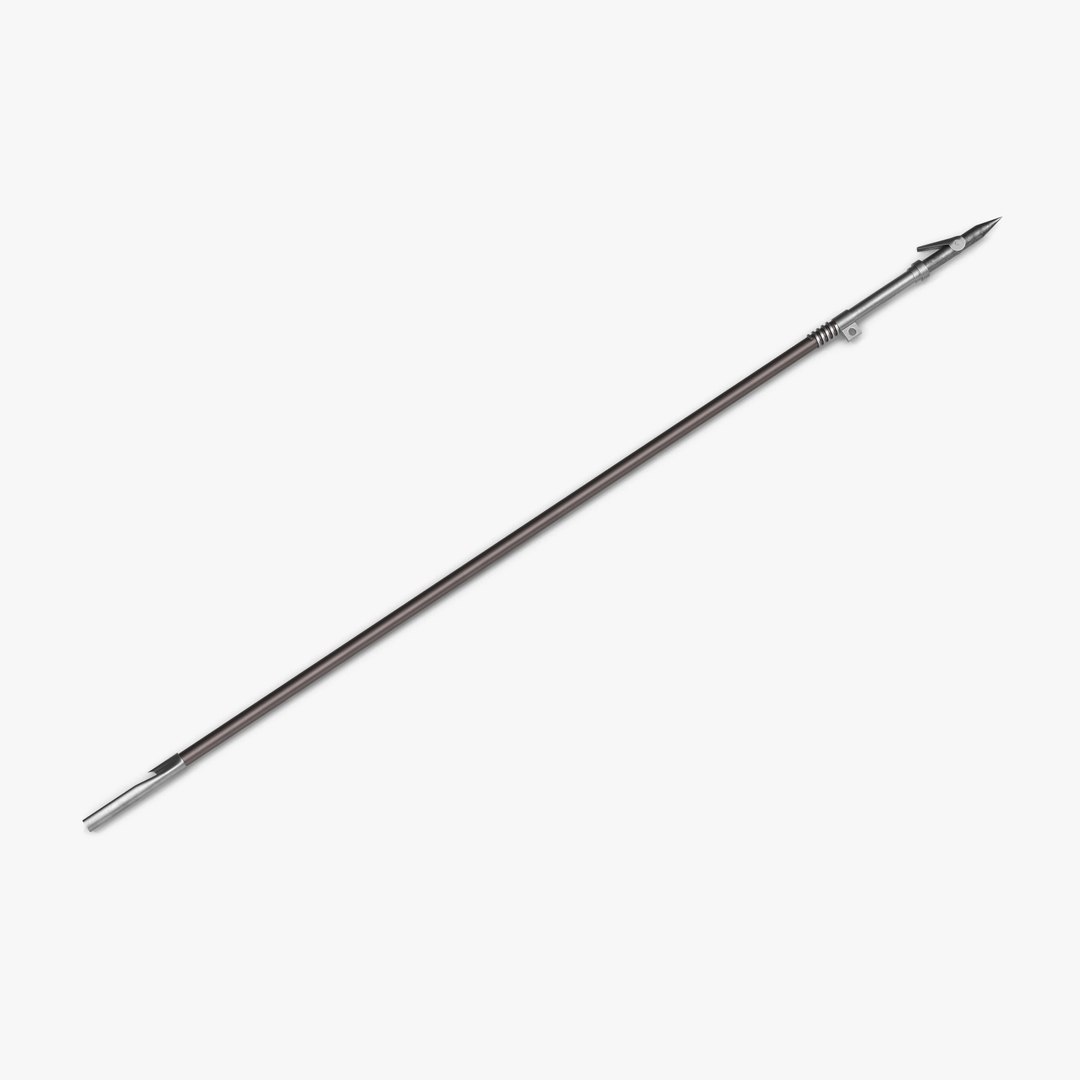 Spear Shaft 3D model preview