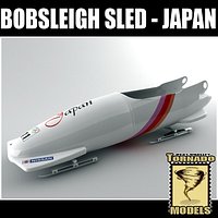 Bobsleigh Sled - Japan