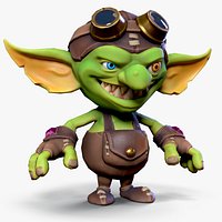 Cartoon Grim Goblin