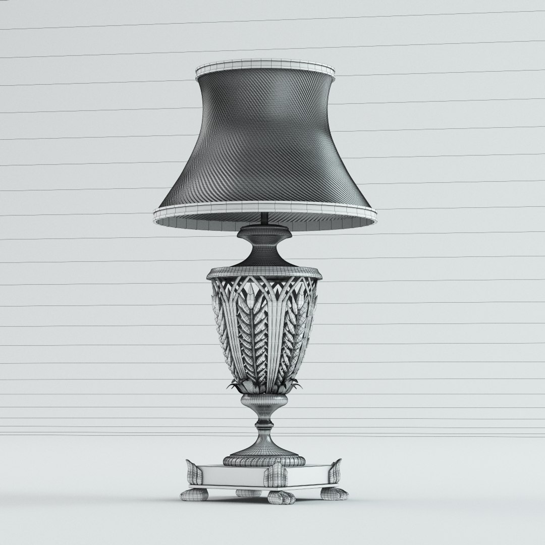 Empire Lamp 3d Model