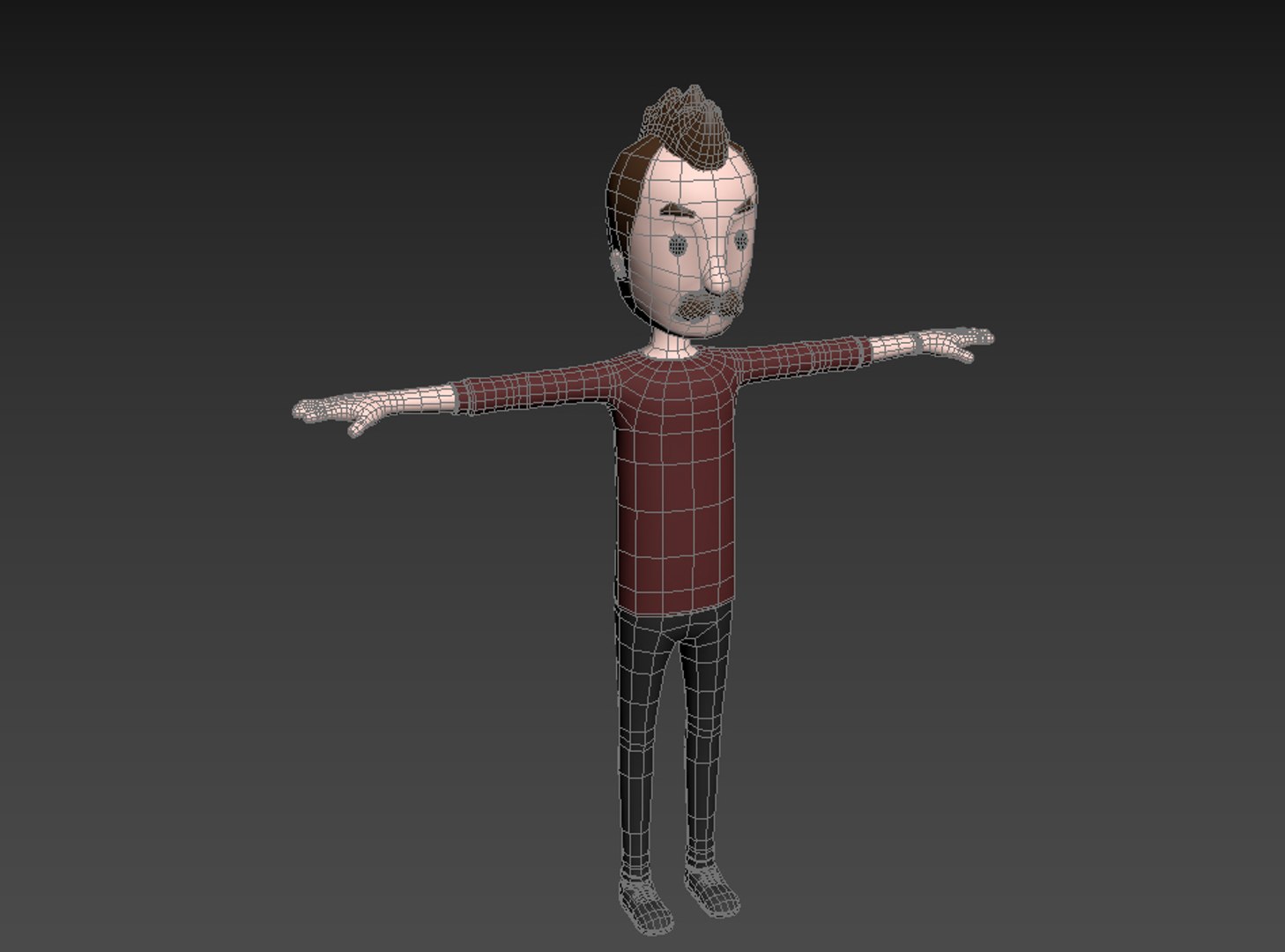 3D man character model - TurboSquid 1609729