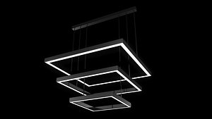 Modern Chandelier 3D model