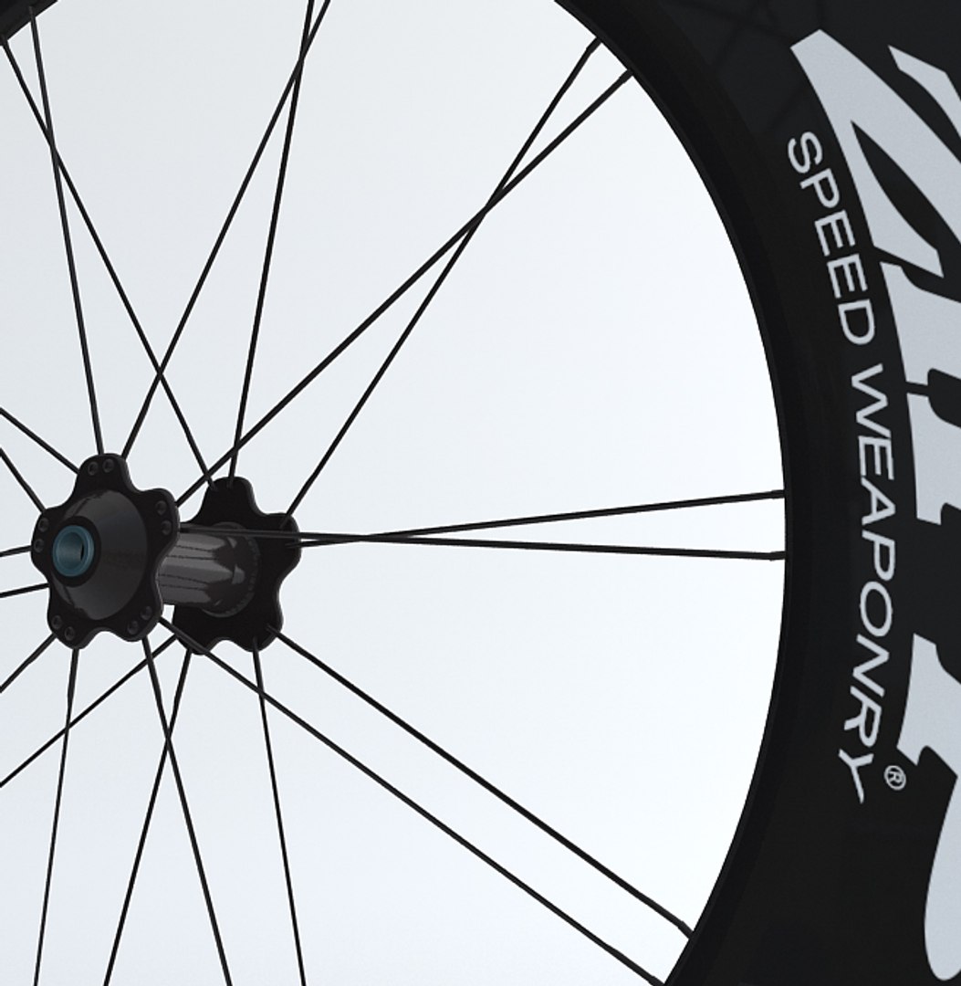 3d Racing Bicycle Wheels Model