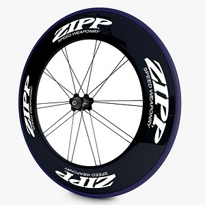 3d racing bicycle wheels model