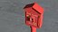 Retro Fire Alarm Call Box Aged