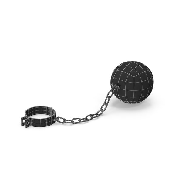 Bola Y Cadena Prisionero Esposas, Cadena, Técnica, Esposas, Planchar