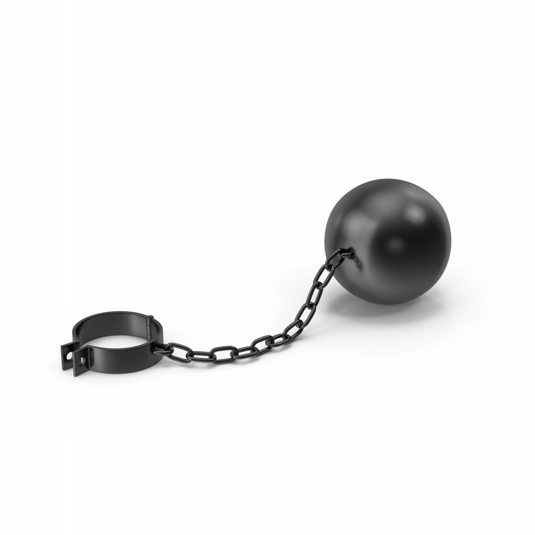 Metal Ball And Chain 3D Model - TurboSquid 1985660