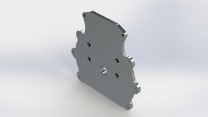 bell housing adapter 3D model