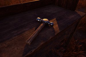 Hammer Low Poly