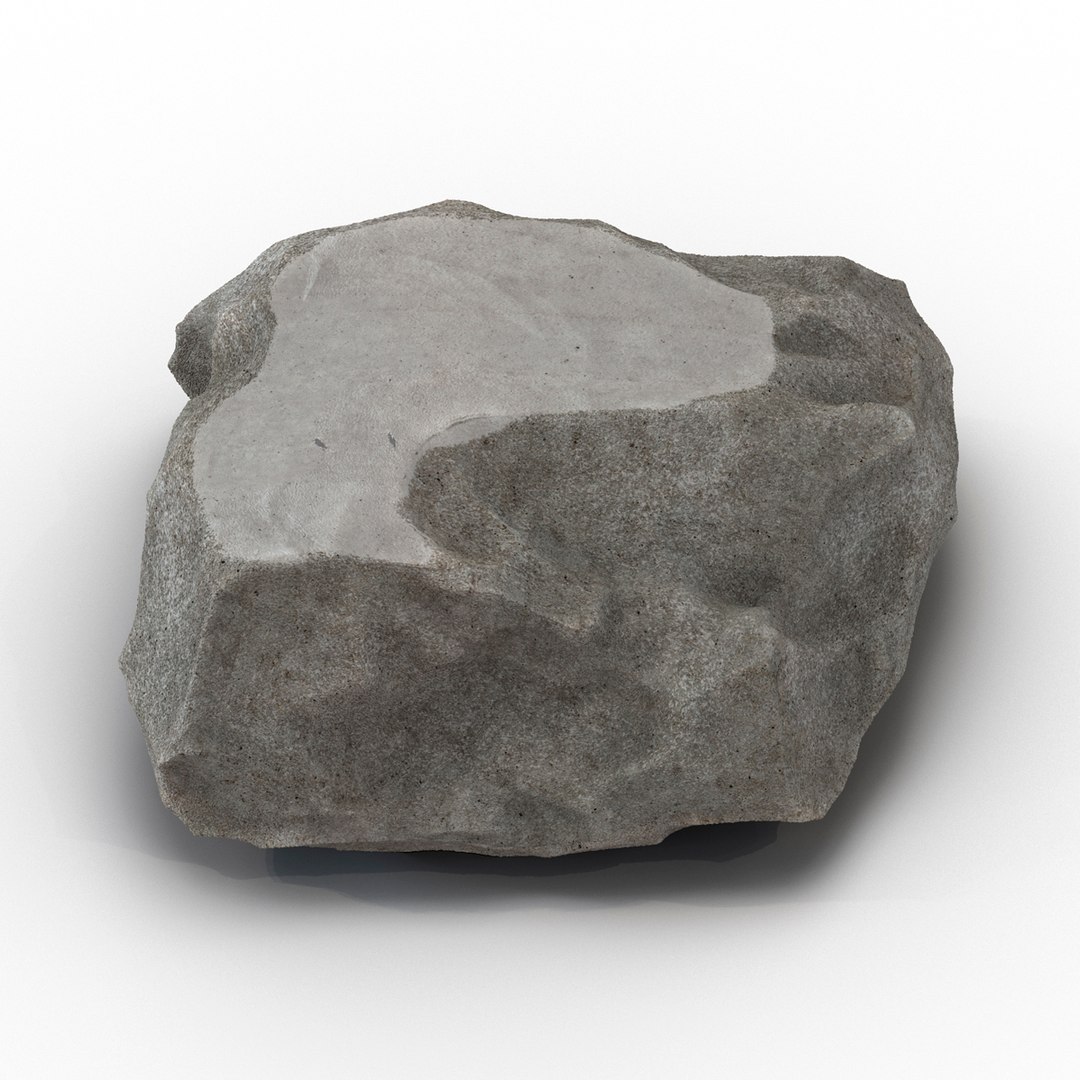 Concrete Rubble 5 3D Model 3D model preview