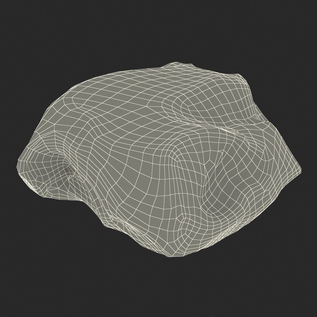 Concrete Chunk 5 Materials 3d Model