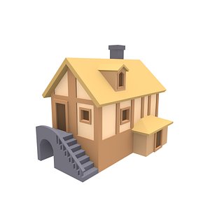 Medieval house 3D
